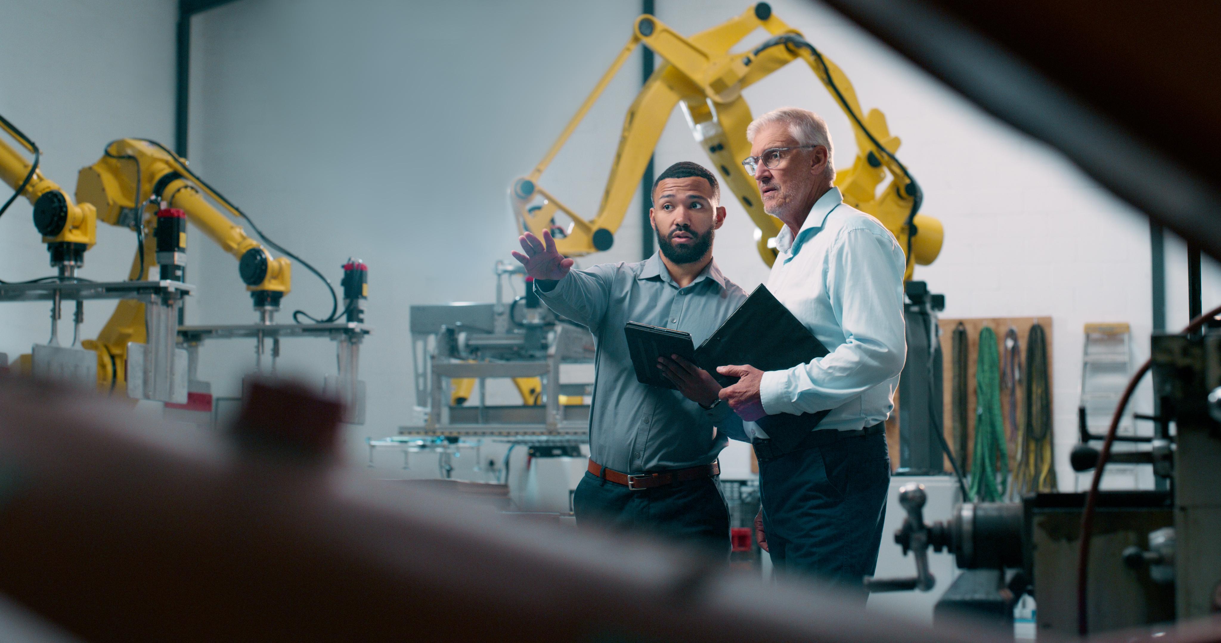 Enterprise and industrial work environment